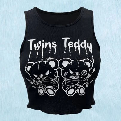 Gothic Threaded Vest