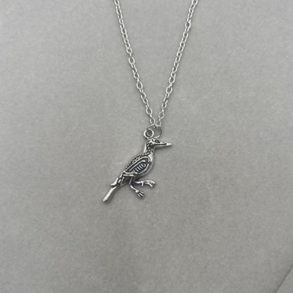Gothic Titanium Steel Diamond Accent Pendant Necklace