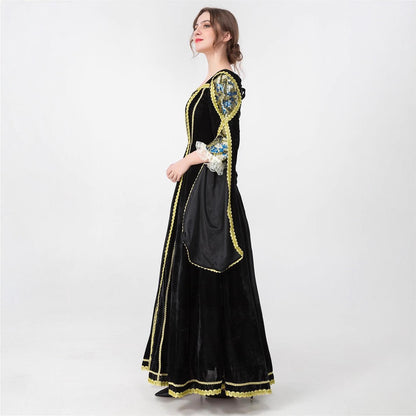 Gothic Victorian Witch Costume Dress