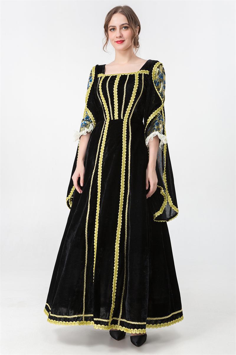 Gothic Victorian Witch Costume Dress