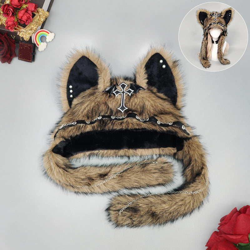Gothic Warm Fuzzy Hat