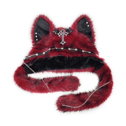 Gothic Warm Fuzzy Hat