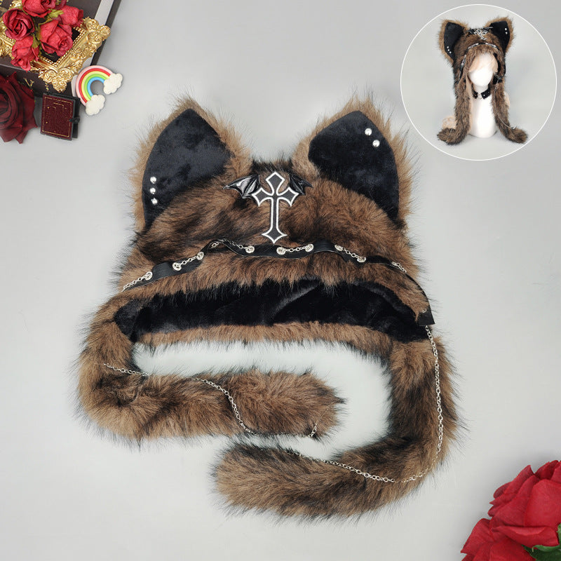 Gothic Warm Fuzzy Hat