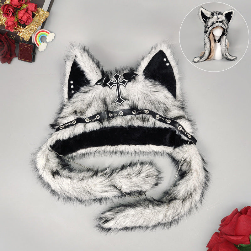 Gothic Warm Fuzzy Hat