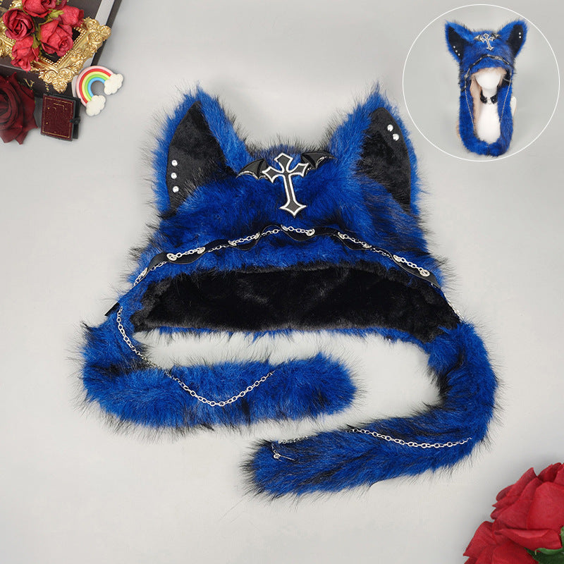 Gothic Warm Fuzzy Hat