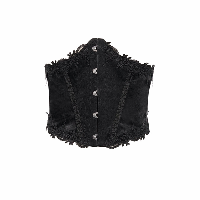 Gothic Women's V-neck Ruched Long Sleeve T-shirt
