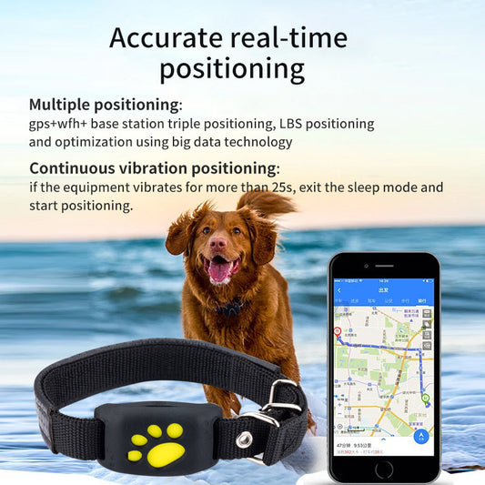 GPS Pet Locator with Global Tracking