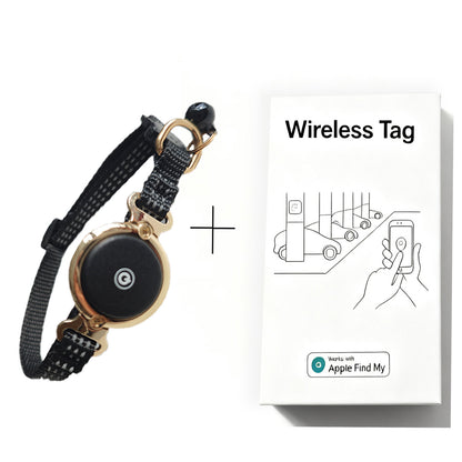 GPS Pet Tracking Collar with Airtag Compatibility
