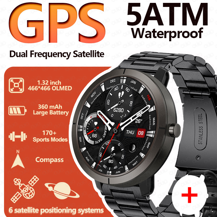 GPS Smart Watch Health Monitor