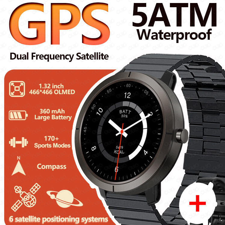 GPS Smart Watch Health Monitor