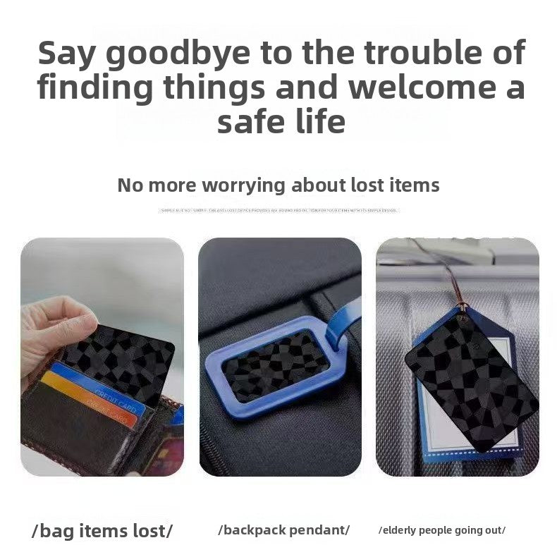 GPS Tracker Card for Android iOS Anti-Loss Tracking