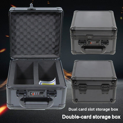 Graded Card Storage Box with Magnetic Closure