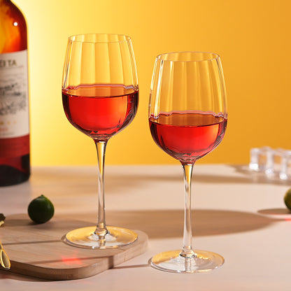 Gradient Color Changing Crystal Wine Glasses Set