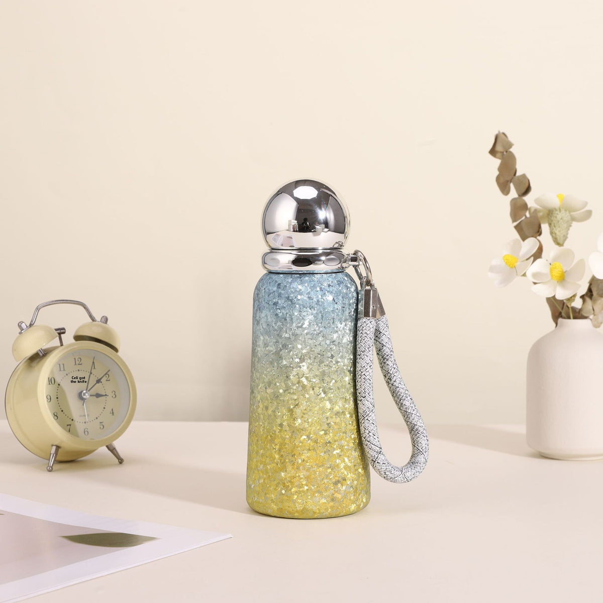 Gradient Color Pure Titanium Vacuum Insulated Cup