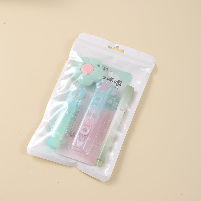 Gradient Color Student Stationery Set