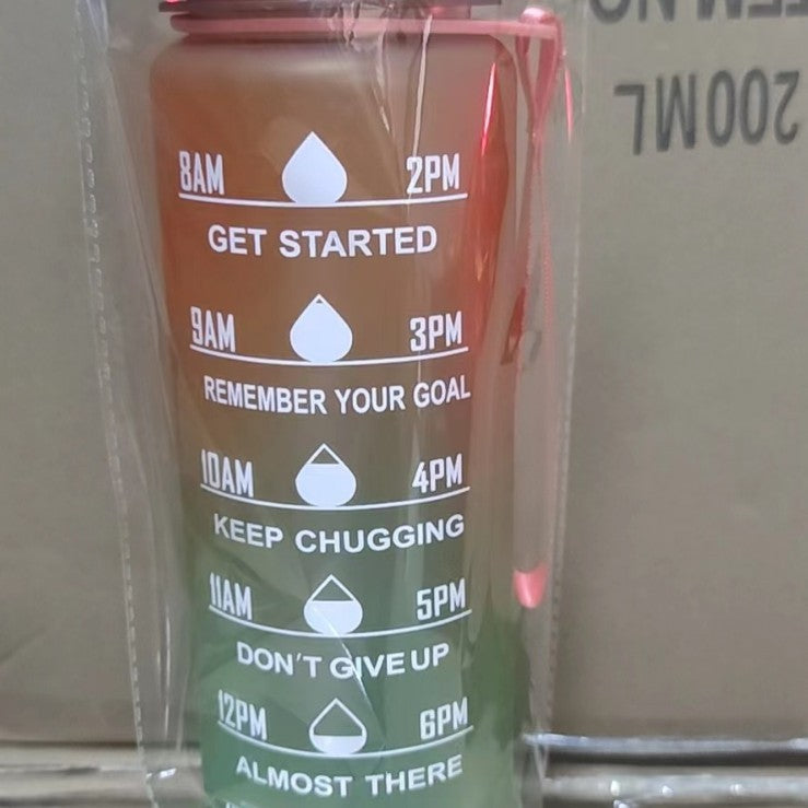 Gradient-colored water cup