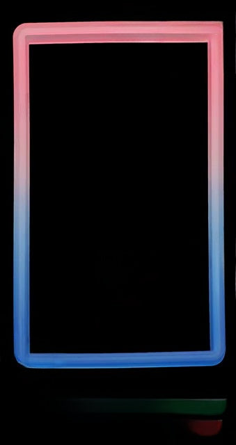Gradient Dual-Tone TPU Sports Card Sleeve