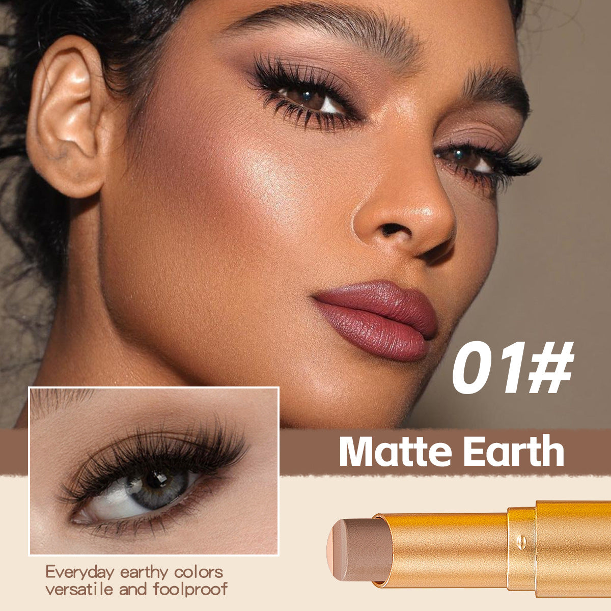 Gradient Eyeshadow Stick with Shimmer