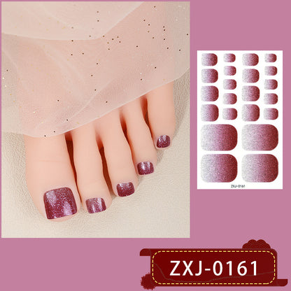 Gradient Glitter Nail Stickers