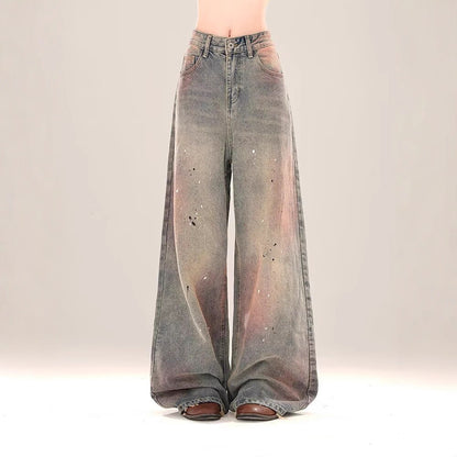 Gradient Ombre Denim Jeans