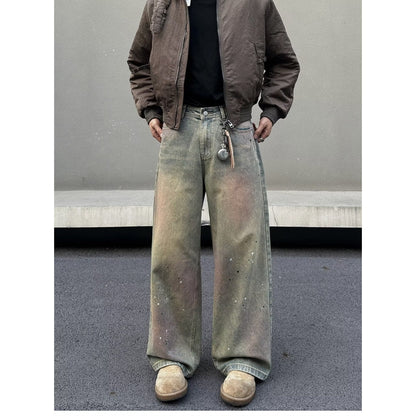 Gradient Ombre Denim Jeans