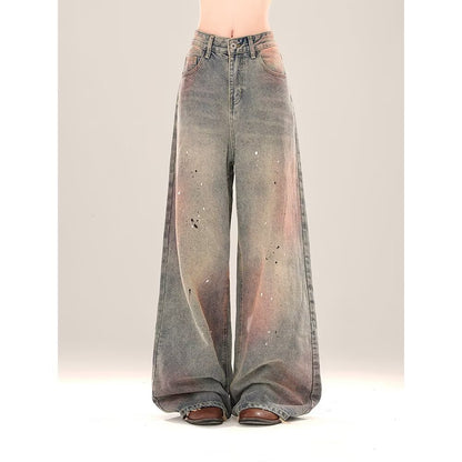Gradient Ombre Denim Jeans