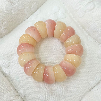Gradient Pink Bodhi Bracelet with Finger Wrap