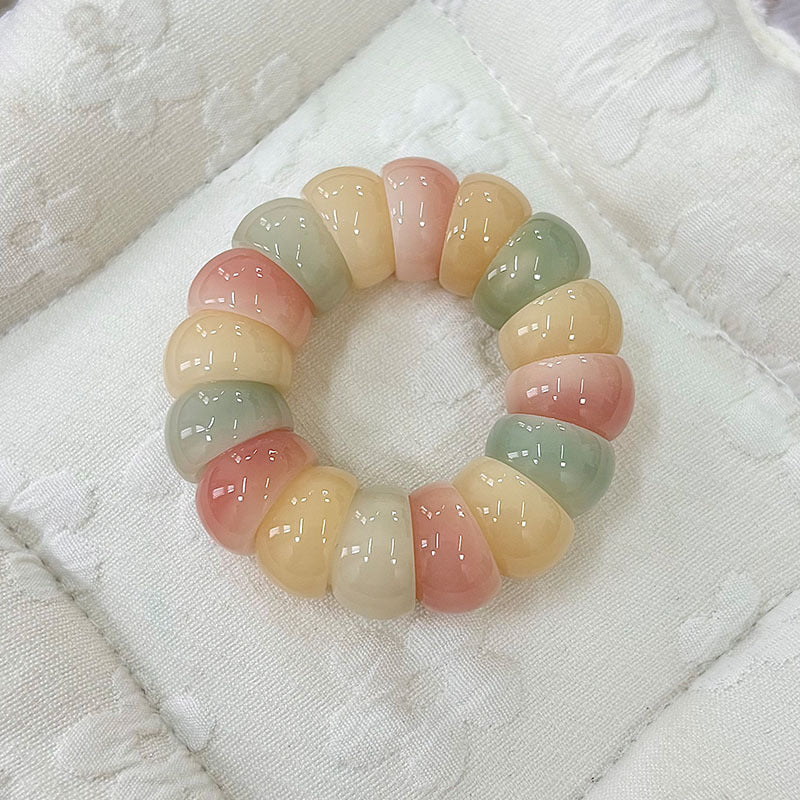 Gradient Pink Bodhi Bracelet with Finger Wrap