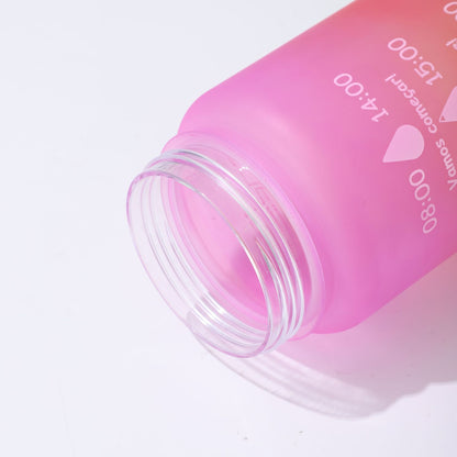 Gradient Plastic Water Bottle