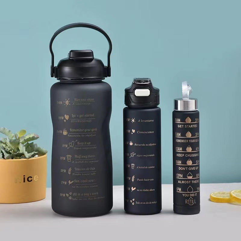 Gradient Plastic Water Bottle