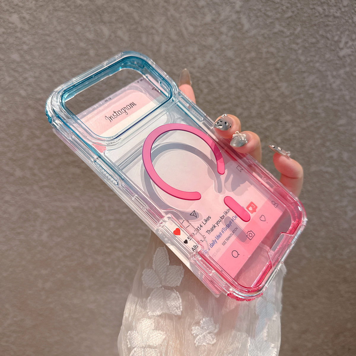 Gradient Transparent Phone Case
