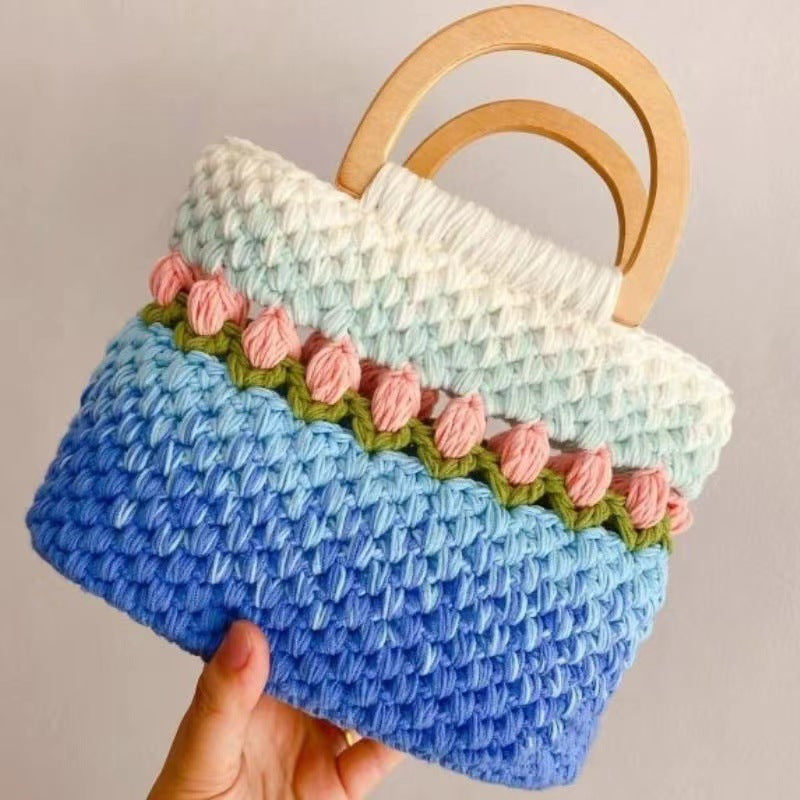 Gradient Tulip Wool Craft DIY Kit