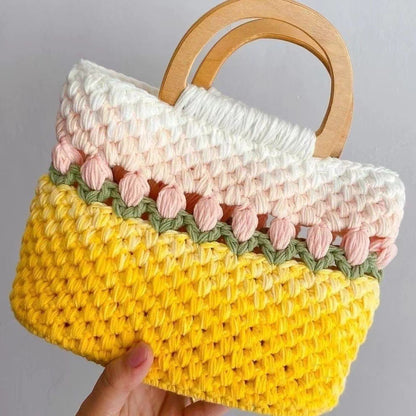 Gradient Tulip Wool Craft DIY Kit