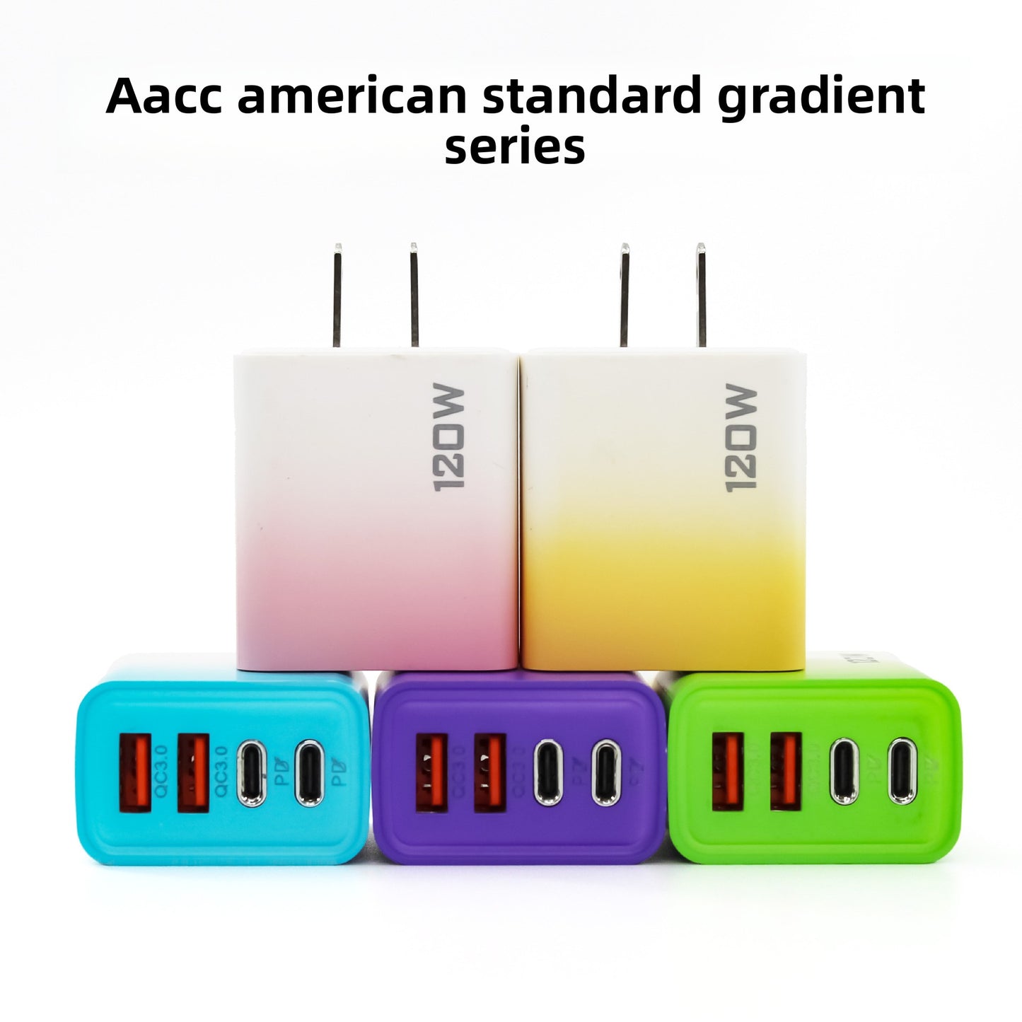Gradient USB PD Multi Port Charger