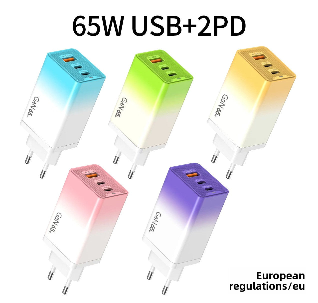 Gradient USB PD Multi Port Charger