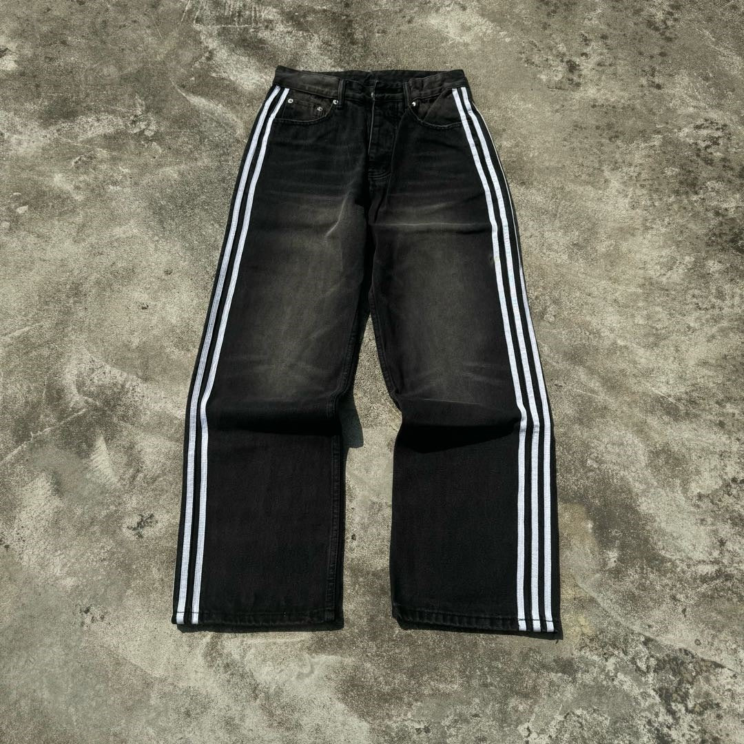 Gradient Washed Denim Trousers