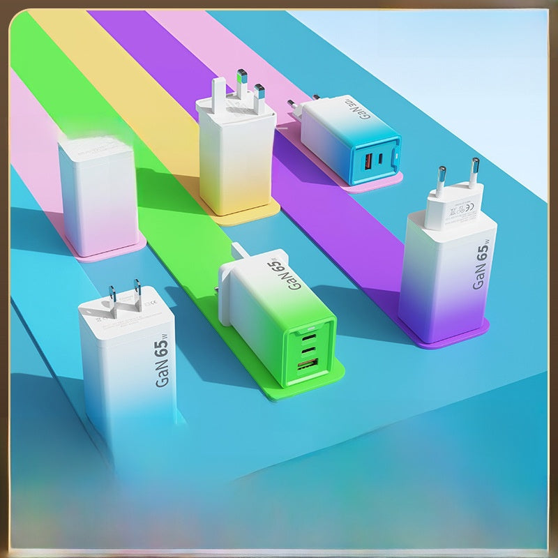 Gradual charging head