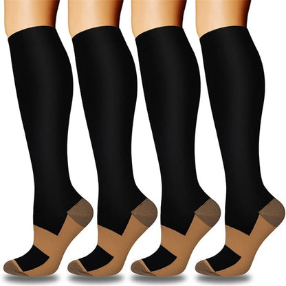 Graduated Compression Socks Mid Calf Sport Wear