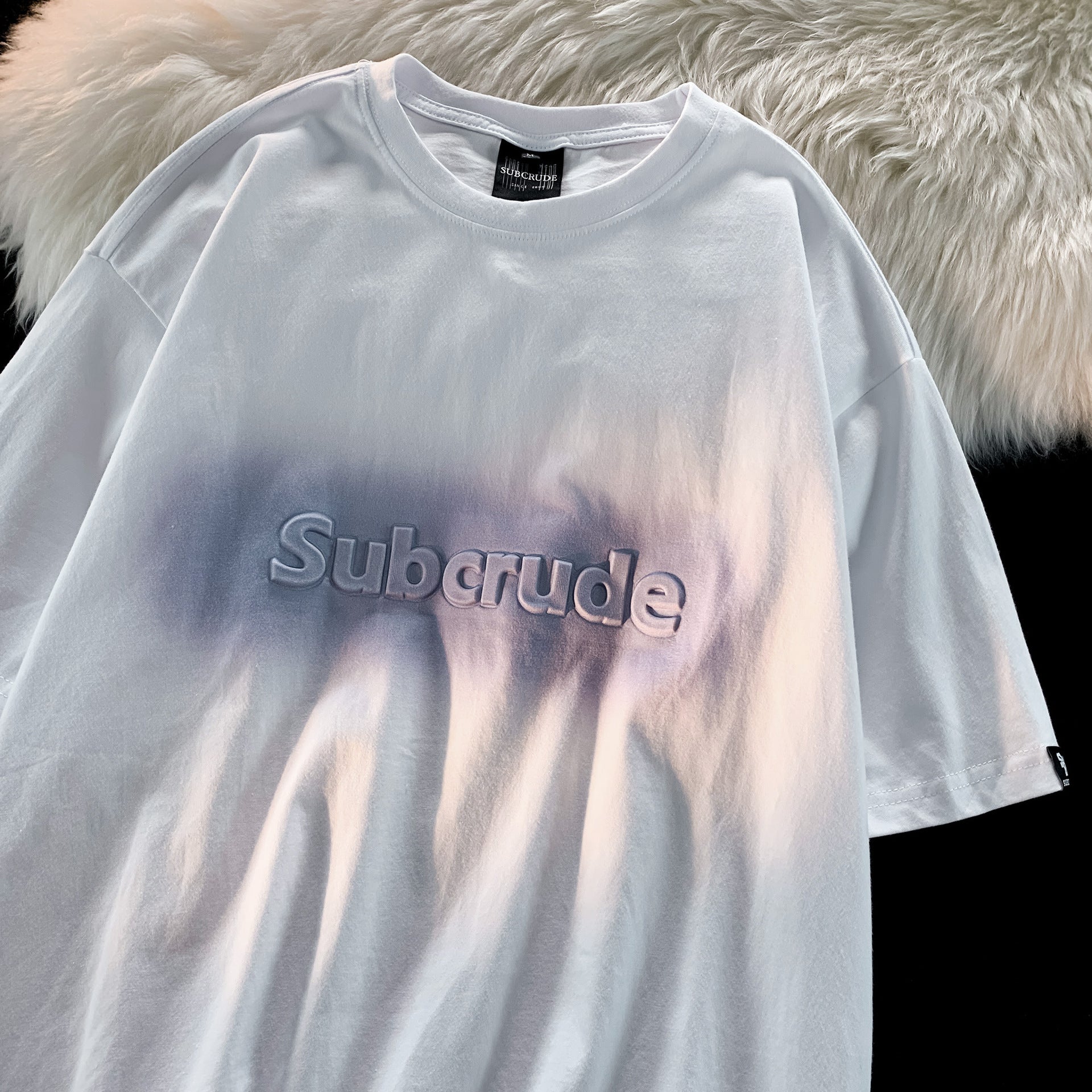 Graduated short-sleeved T-shirt