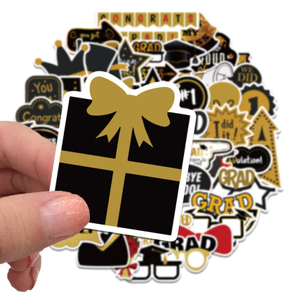 Graduation Themed PVC Stickers