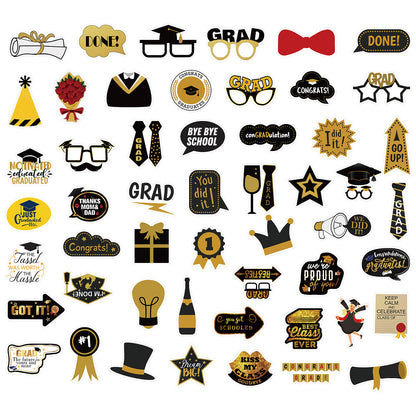 Graduation Themed PVC Stickers