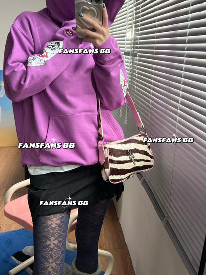 Graffiti Cotton Polo Shirt Long Sleeve Tee Sweatshirt Hoodie Sweatpants Skirt