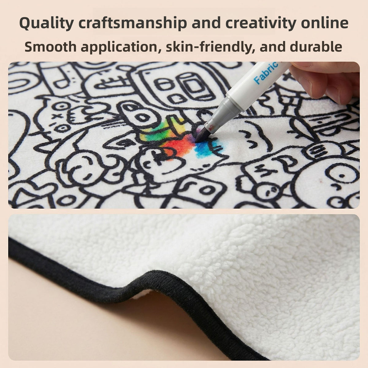 Graffiti Print Blanket