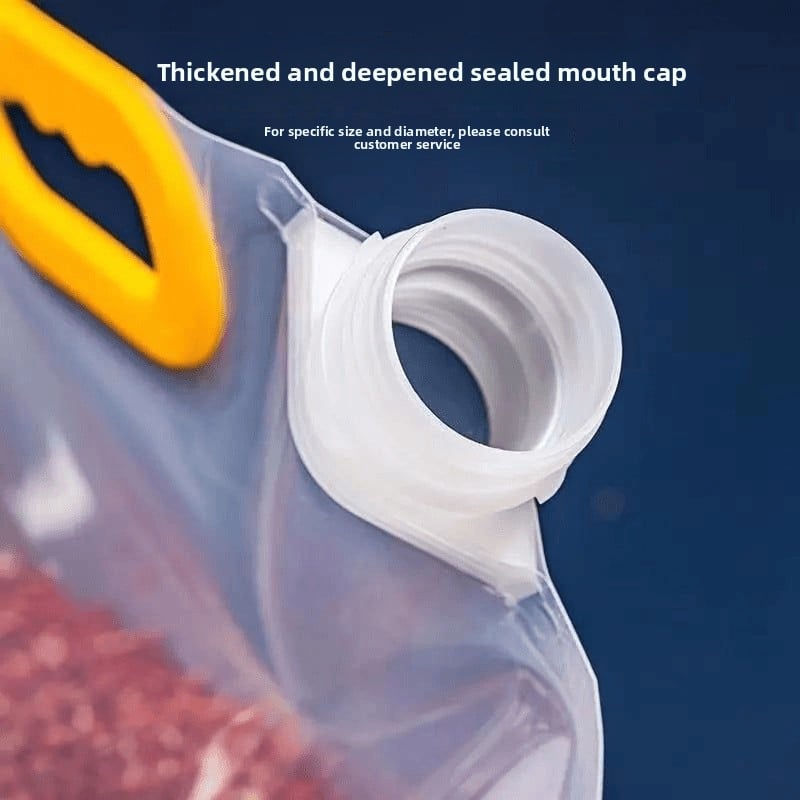 Grain Storage Bag Large Capacity Transparent Visible Rice Bag