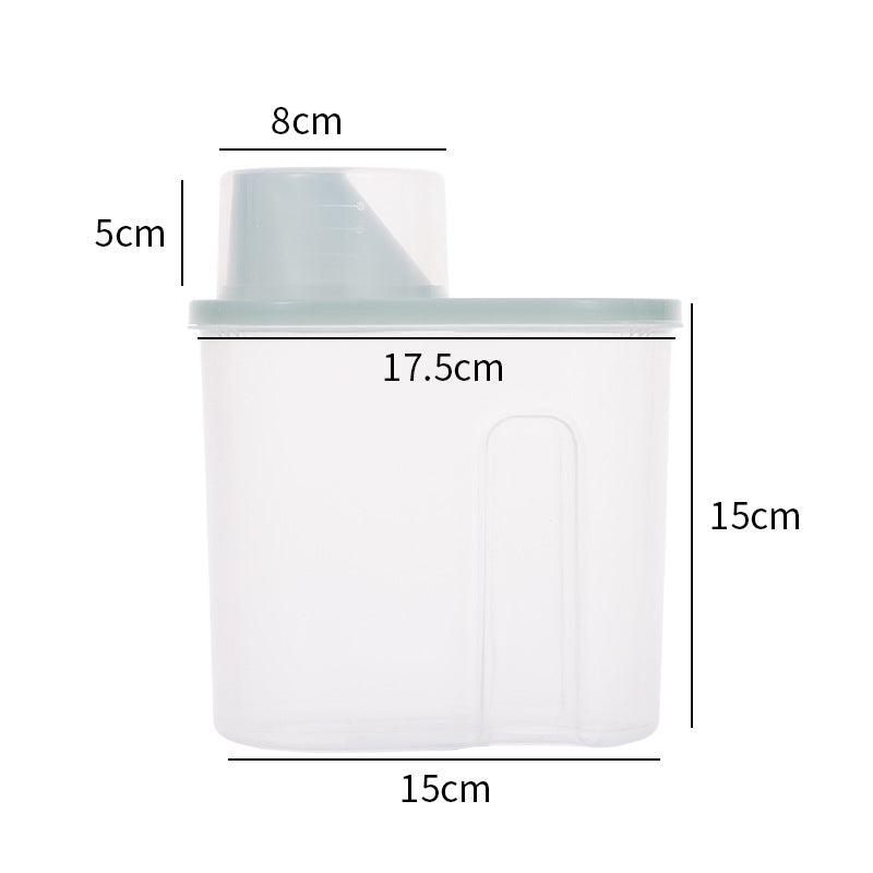 grains sealed jar