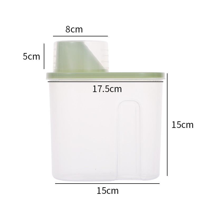 grains sealed jar