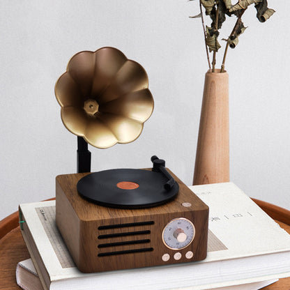 Gramophone Style Bluetooth Speaker