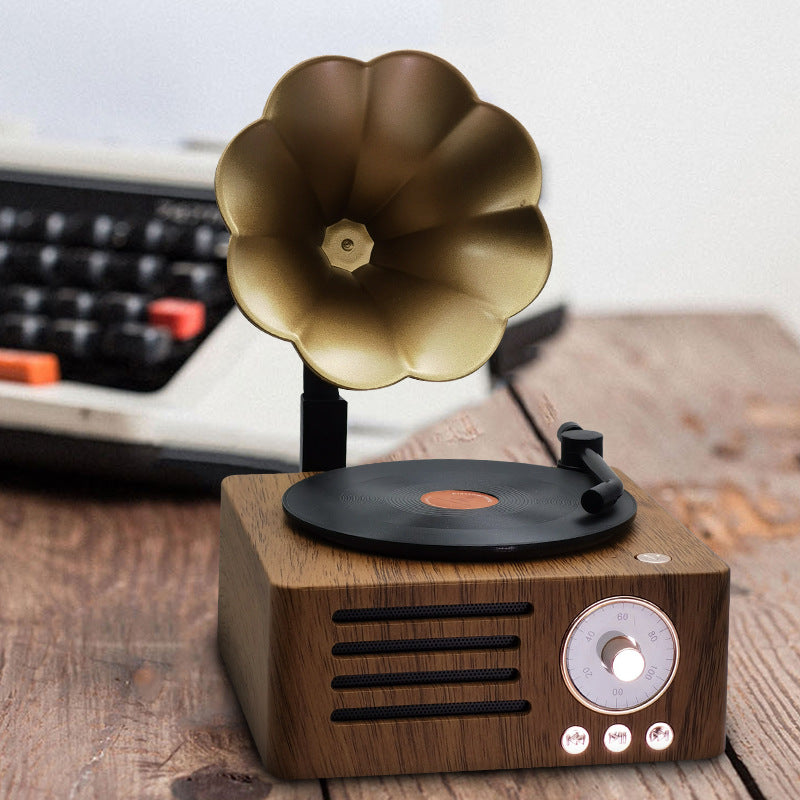 Gramophone Style Bluetooth Speaker