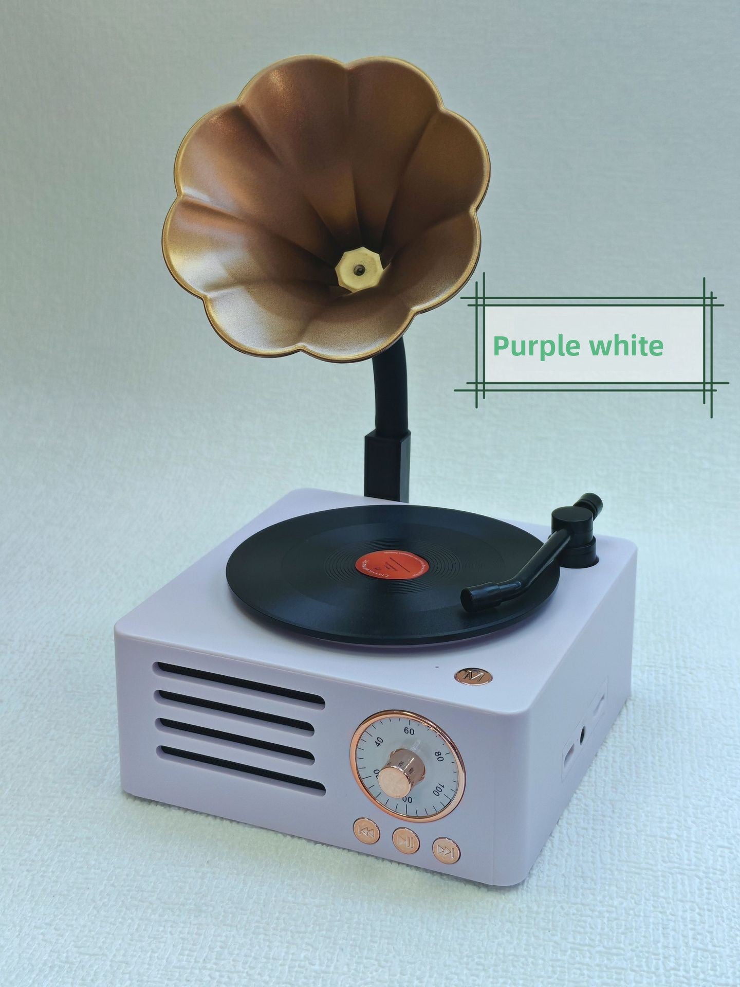 Gramophone Style Bluetooth Speaker