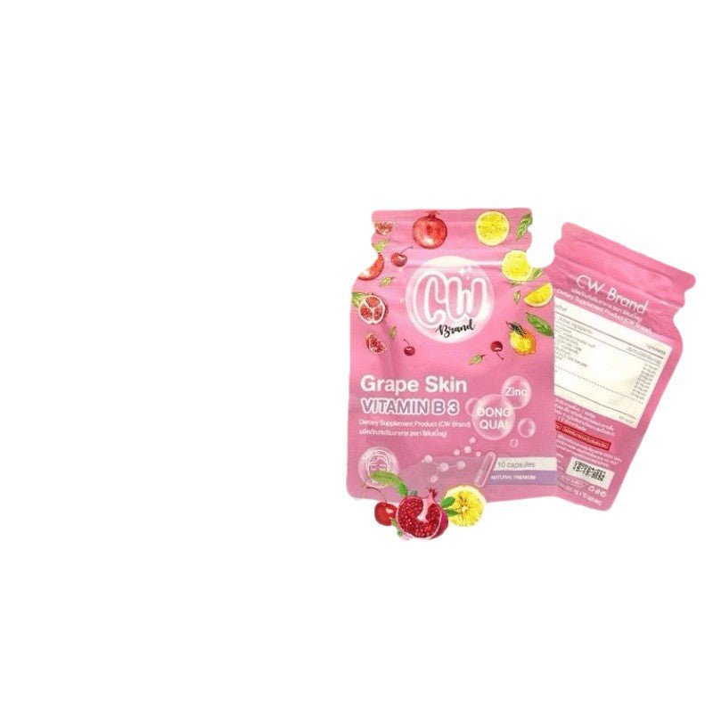 Grape Skin Vitamin Dietary Supplement Capsules